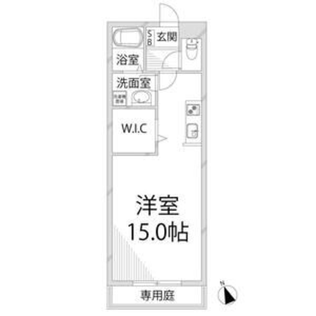 メゾンドフィールドの物件間取画像